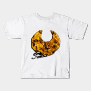 Zodiac Stone - Taurus Kids T-Shirt